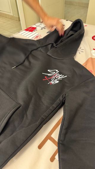 Sudadera Stray Kids Talla S Negra