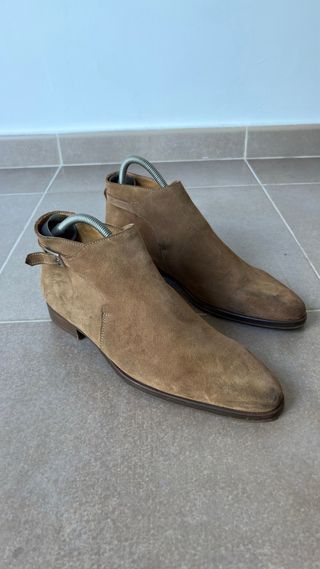 Botines Chelsea Zara Marrones Talla 44