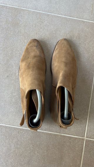 Botines Chelsea Zara Marrones Talla 44