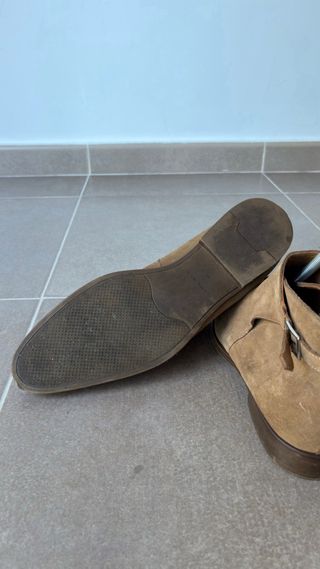 Botines Chelsea Zara Marrones Talla 44