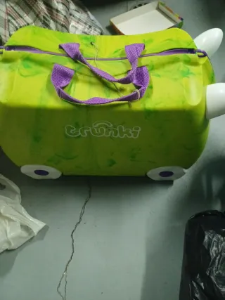 Maleta Trunki infantil verde