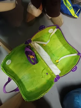 Maleta Trunki infantil verde