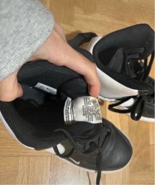 Nike Air Force 1 Botas Negras Blancas