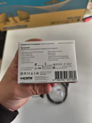 Kit Raspberry Pi 4 Model B 8GB RAM