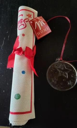 Tovaglietta Natale m HOME + decorazione stella