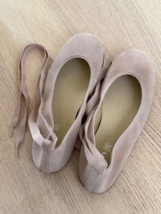 Zapatos piel rosa Talla 37