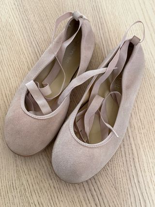 Zapatos piel rosa Talla 37