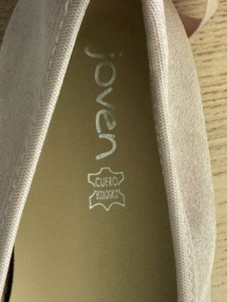 Zapatos piel rosa Talla 37