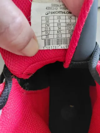 Zapatillas Baloncesto Talla 36