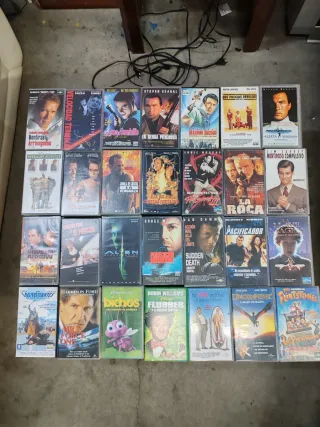 Lote Películas VHS Clásicas
