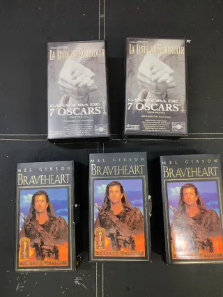 Lote Películas VHS Clásicas