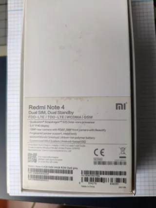 Xiaomi Redmi Note 4 Nero