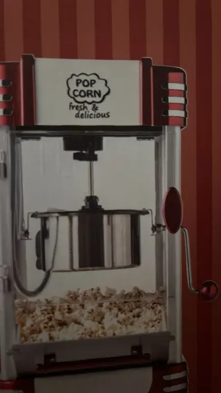 Máquina de Palomitas Pop Corn Roja
