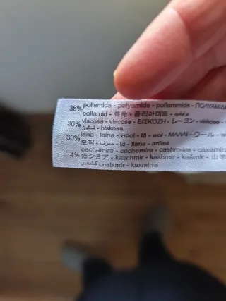 Jersey Zara Rayas Lana Talla M. Rayas amarillas y