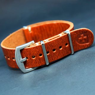 Correa NATO cuero lujo – Rolex,Omega,Seiko,Festina