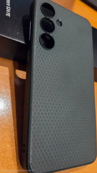 Samsung Galaxy S24 FE 128 GB grigio + Custodia verde