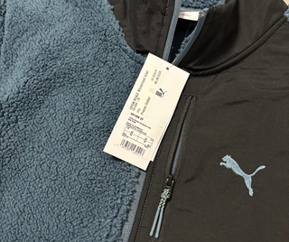 Gilet Puma Peluche Blu Taglia M