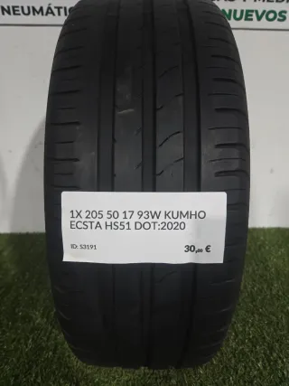 205 50 17 93W KUMHO ECSTA HS51