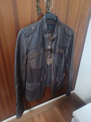 Chaqueta de cuero Skipper mujer