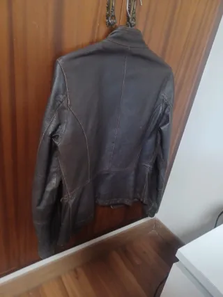 Chaqueta de cuero Skipper mujer