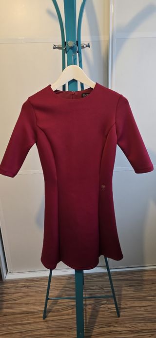 Vestido fiesta rojo Cuplé