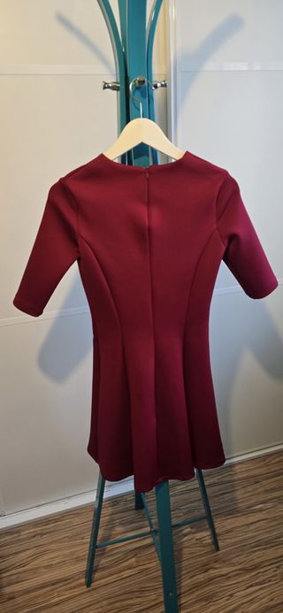 Vestido fiesta rojo Cuplé