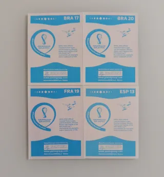 MUNDIAL QATAR 2022 - NEYMAR VINICIUS MBAPPE PEDRI