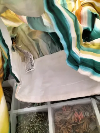 Blusa manga larga estampada rayas