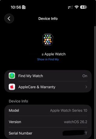 Apple Watch Series 10 46mm Nike