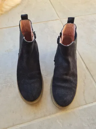 Botas niña Garvalin waterproof negras