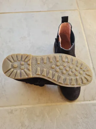 Botas niña Garvalin waterproof negras