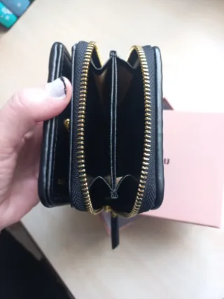 Portafoglio Miu Miu Nero, nuovo