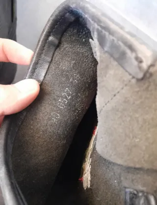 Stivali Botas Harley Davidson neri con rose