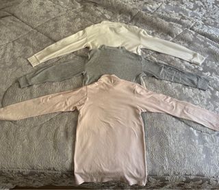 Maglie dolcevita manica lunga neutre taglia M/L