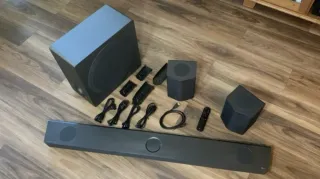 Barra de Sonido LG S95QR con Subwoofer y Altavoces