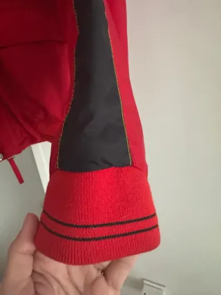 Chaqueta Ferrari Roja y Negra