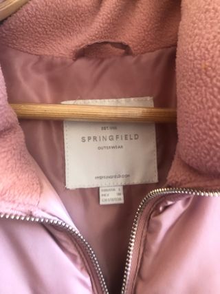 Plumífero rosa Springfield