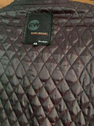 Chaquetón de hombre negro