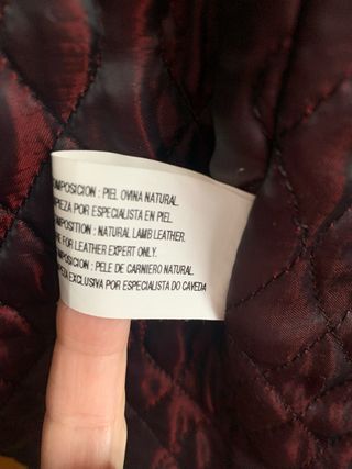 Chaquetón de hombre negro