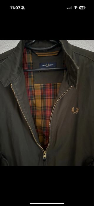 Chaqueta Fred Perry Verde Oliva