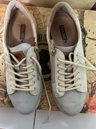 Zapatos Pikolinos Beige/Gris Talla 37