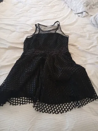 Vestido fiesta negro