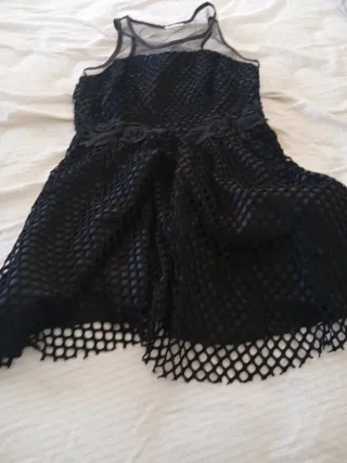 Vestido fiesta negro