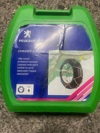 Cadenas para nieve Peugeot 12mm