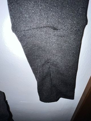 Vestido Camiseta Talla L/XL Negro Gris