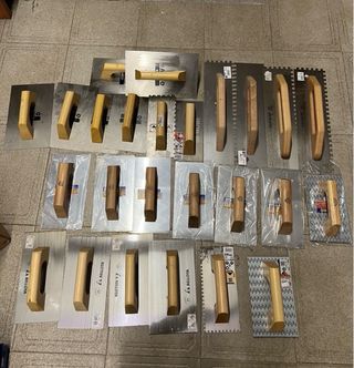 Llanas de albañilería Bellota Rubi Alyco Bahco