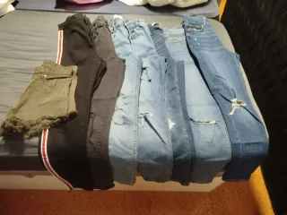 Lote 6 Pantalones Vaqueros