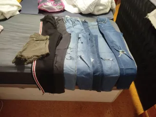 Lote 6 Pantalones Vaqueros