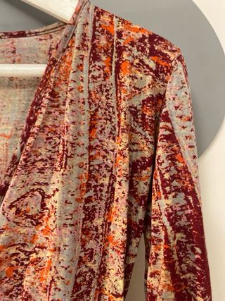 Vestido estampado Natura Talla S