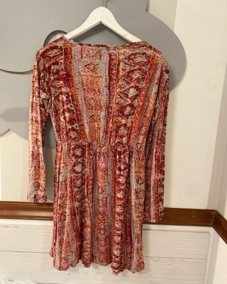 Vestido estampado Natura Talla S